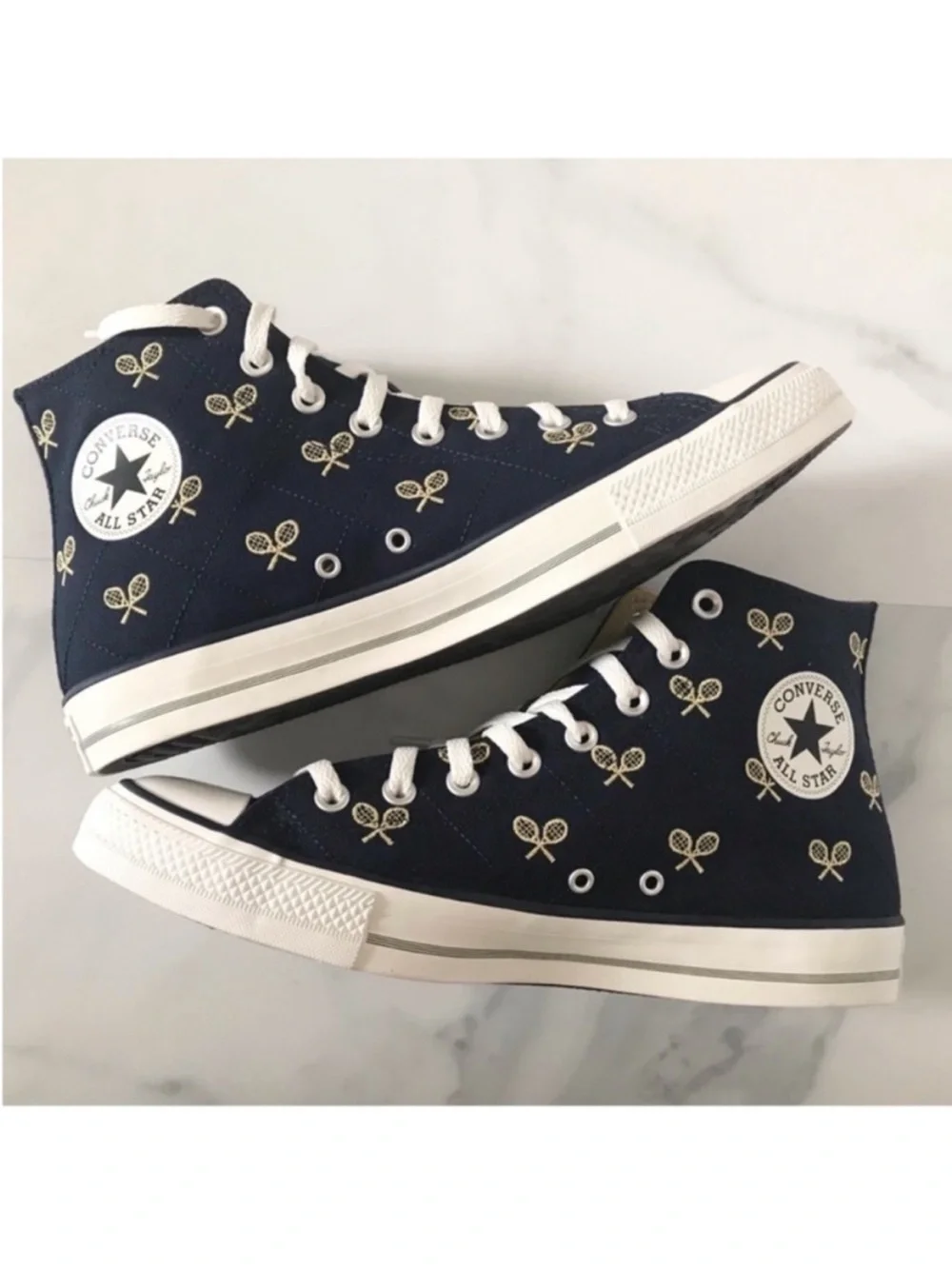 Converse Men's Chuck Taylor All Star High'Clubhouse - Tennis Club' Size 10.5